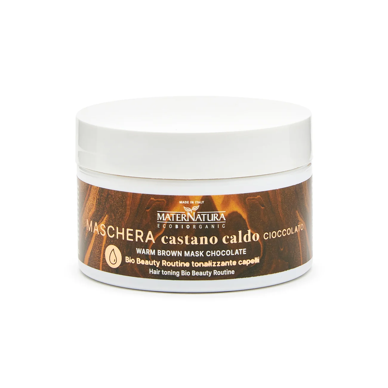 MATERNATURA - Maschera Tonalizzante Castano caldo Cioccolato