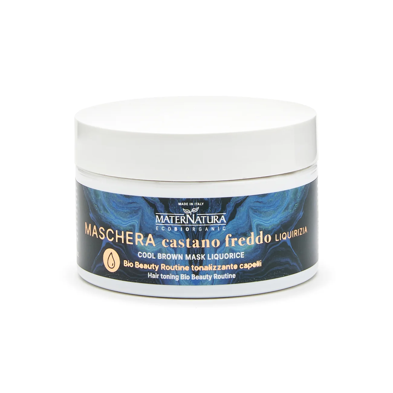 MATERNATURA - Maschera Castano freddo Liquirizia