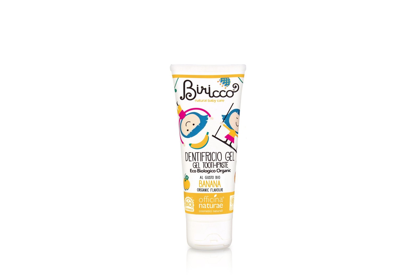 OFFICINA NATURAE - Dentifricio gel bimbi alla Banana