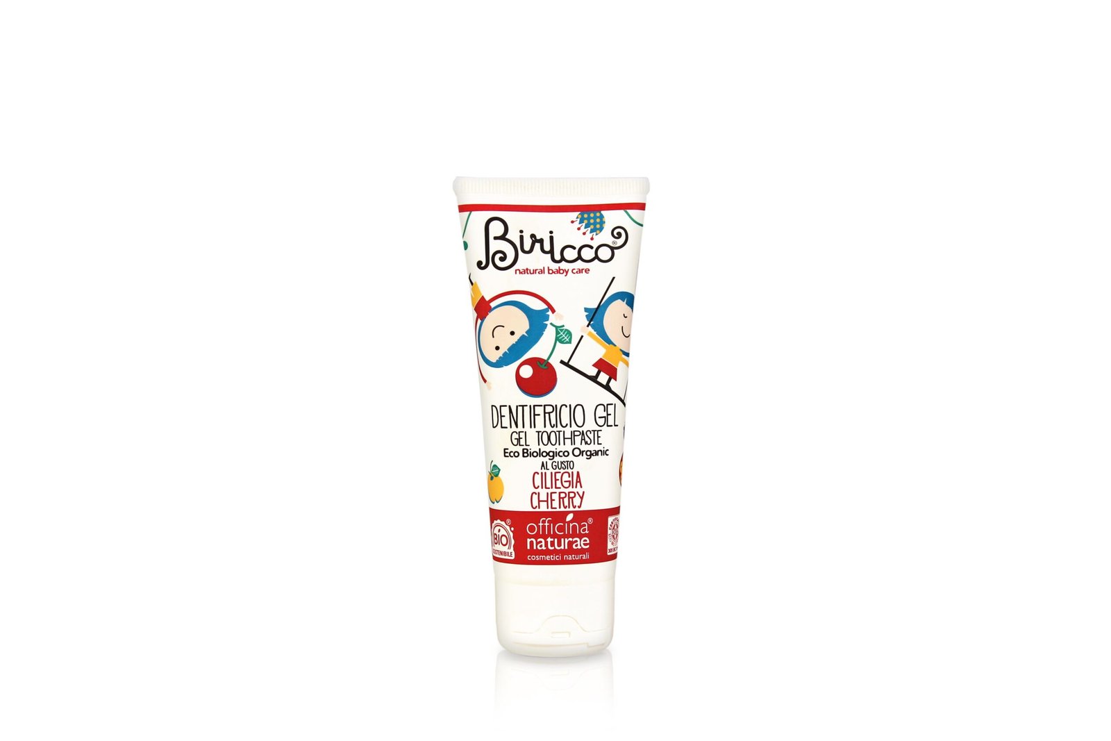 OFFICINA NATURAE - Dentifricio gel bimbi alla Ciliegia