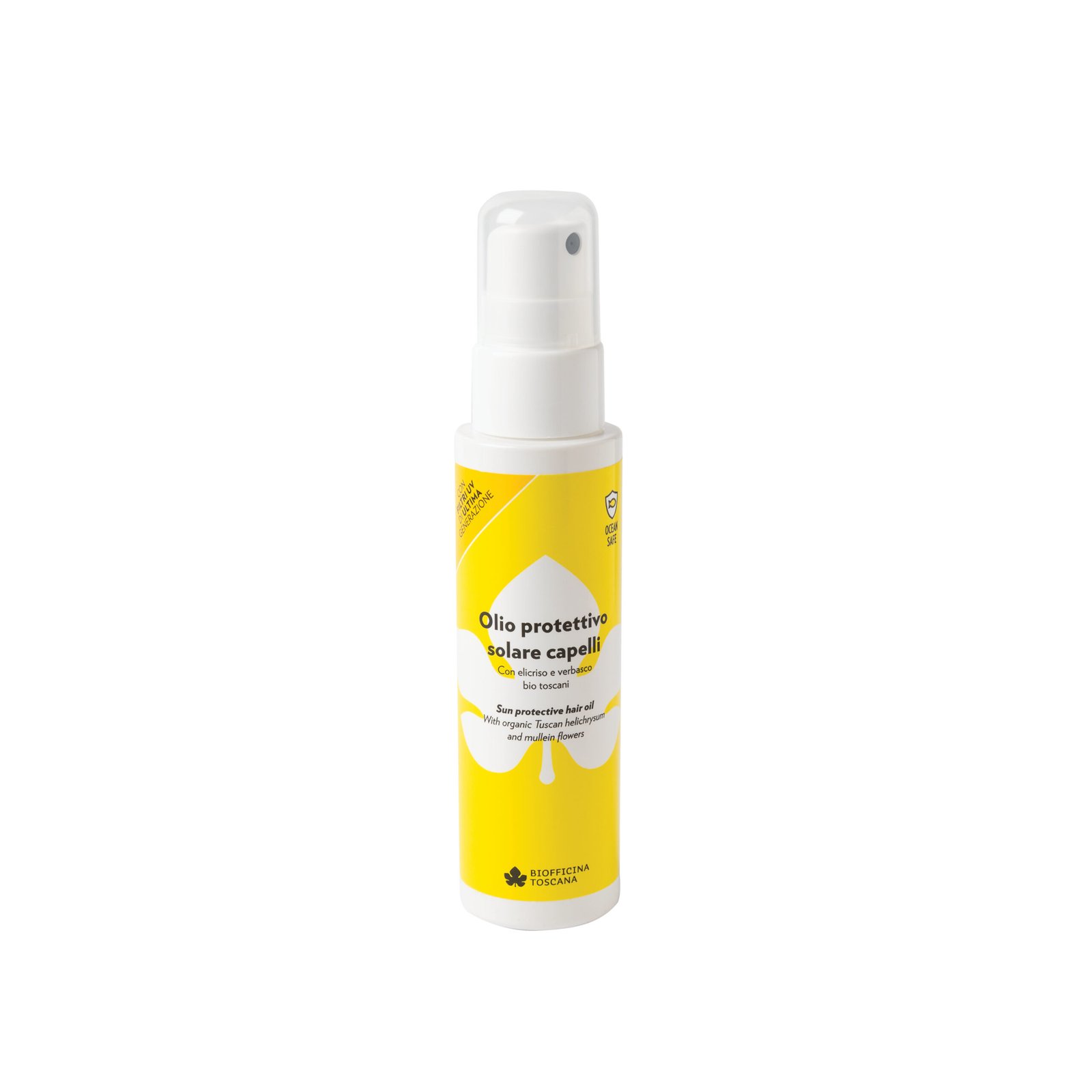 BIOFFICINA TOSCANA - Olio protettivo solare capelli